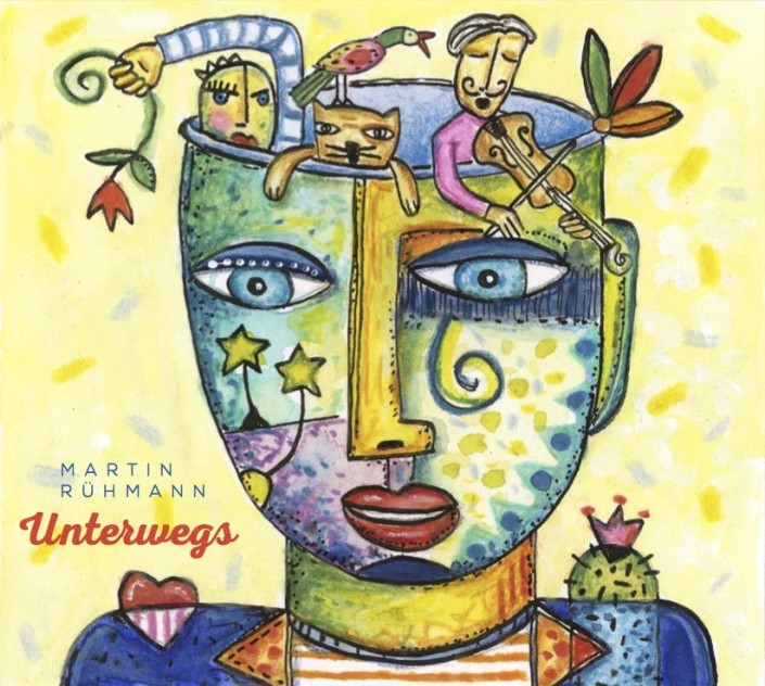 CD Cover für Martin Rühman ” Unterwegs”
